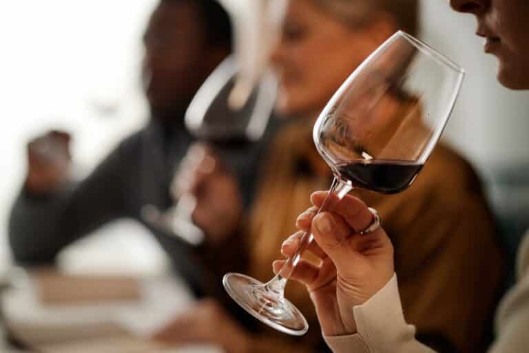 group exploring the tastings at wineries in Pennsylvania