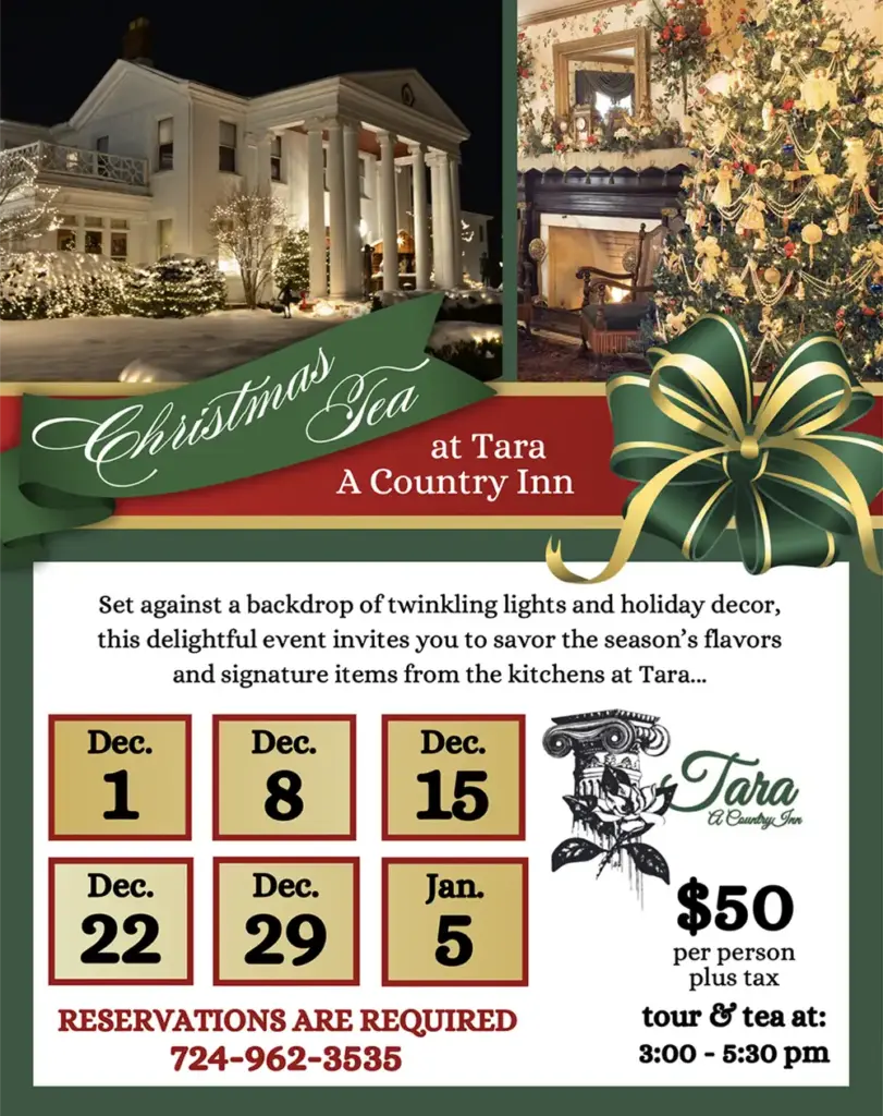 Christmas 2025 at Tara Country Inn